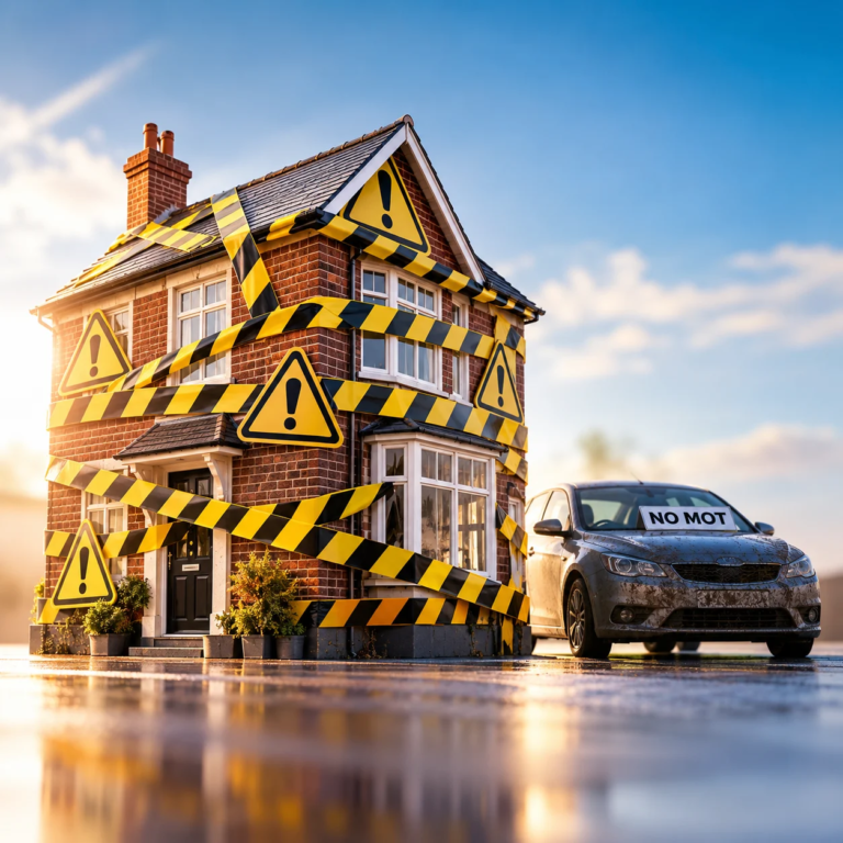 The government thinks a landlord’s house is more dangerous than a car with no MOT