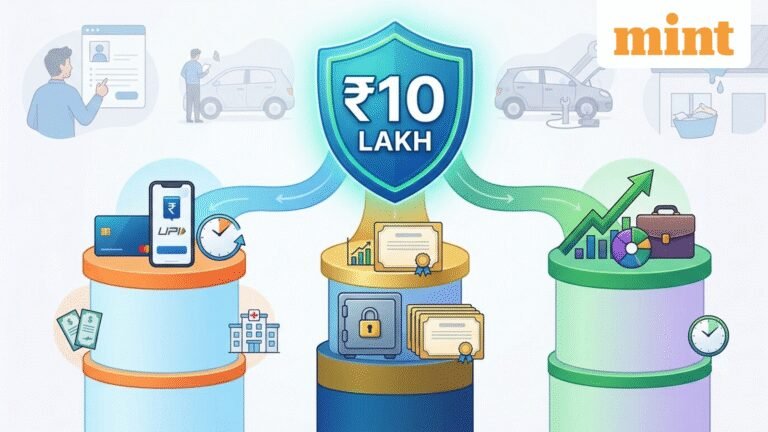 Need ₹10 lakh emergency fund? How to split your money between savings accounts, FDs and mutual fund? Plan by experts