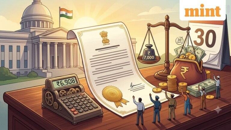 Centre approves 30-day bonus for government employees: Check eligibility, ₹6,908 payout and service rules