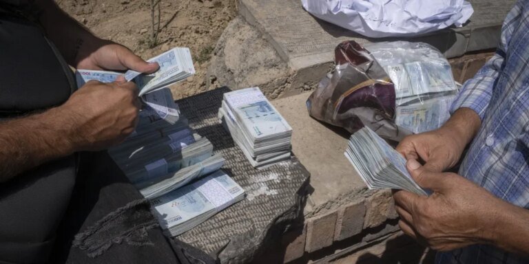 Iran’s currency crashes as the regime runs out of oil to sell and can’t get its money from customers