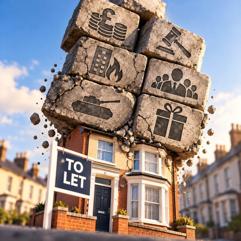 Why are small landlords bearing the brunt?