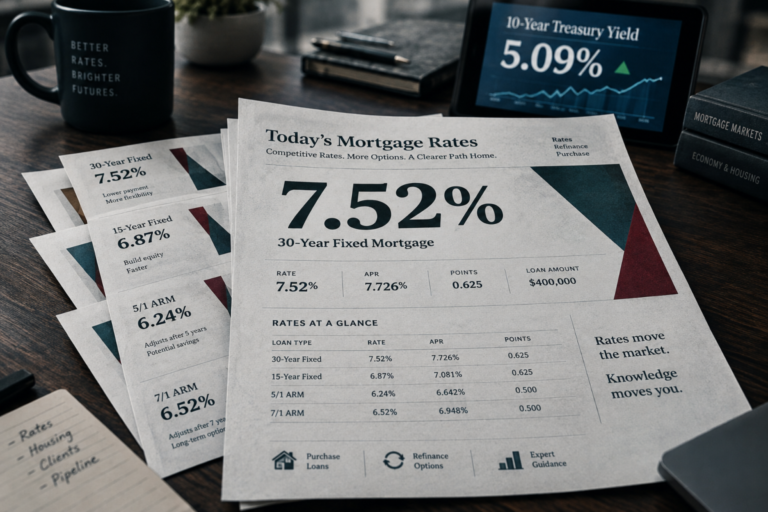 Mortgage rates dip as 10-year Treasury yield slides