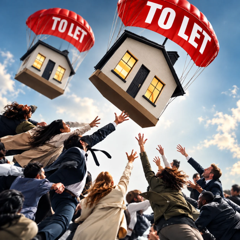 Homes to let fall as tenant competition intensifies