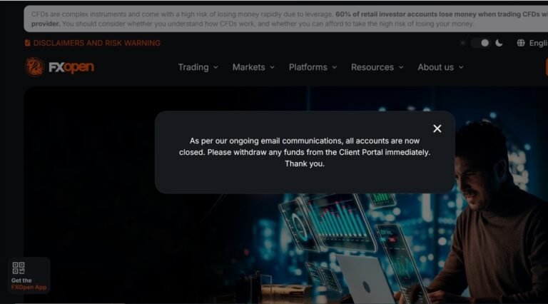 FXOpen UK Closes Client Accounts and Seeks to Cancel FCA Licence