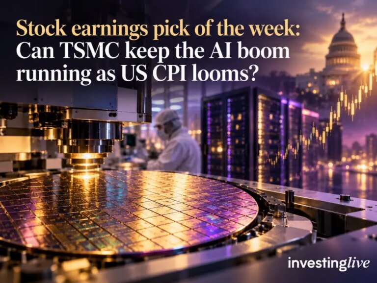 Stock earnings pick of the week: Can TSMC keep the AI boom running as US CPI looms?