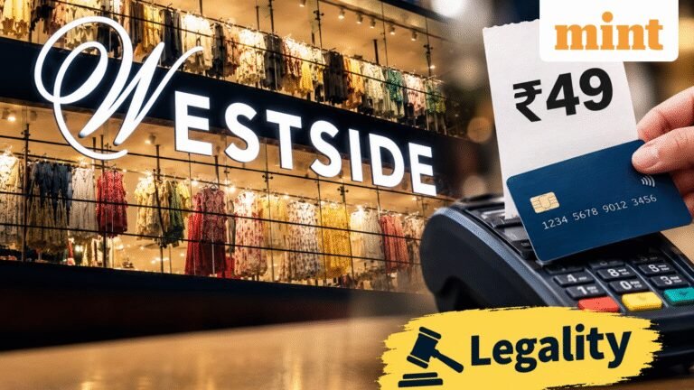 Westside charges ₹49 for all credit card transactions — Netizens ask if it is legal? Experts weigh in | Legality