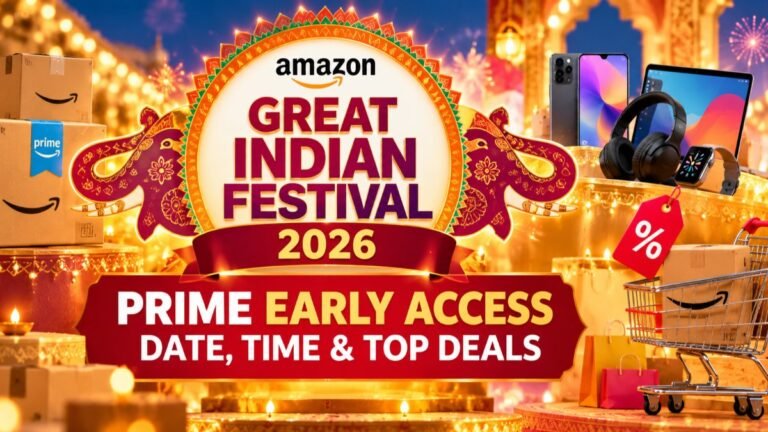 Amazon Great Indian Festival 2026: Check Prime Early Access Date, Time, Top Deals & Offers