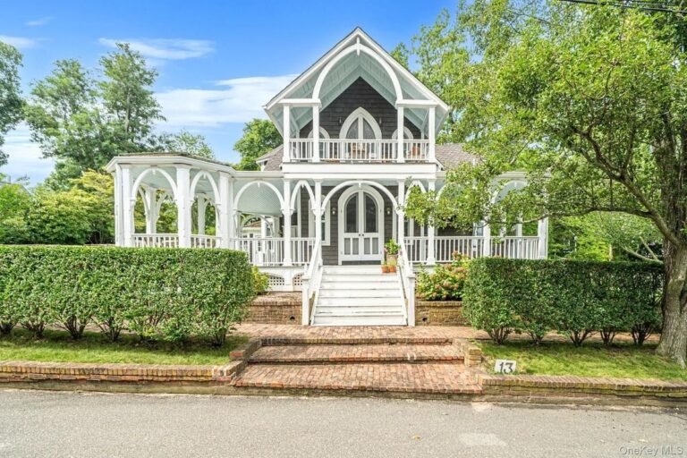 Carpenter Gothic Victorian Lists for $3M on Shelter Island