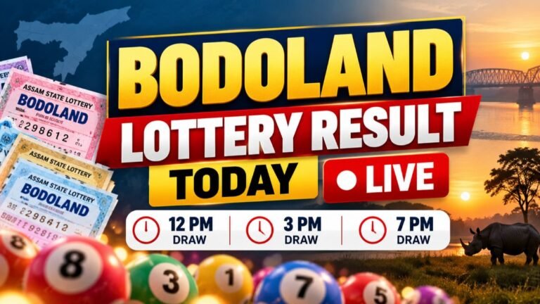 Bodoland Lottery Result Today, 13-10-2026 LIVE: Assam State Lottery Result OUT For 12 PM, 3 PM, 7 PM Draw