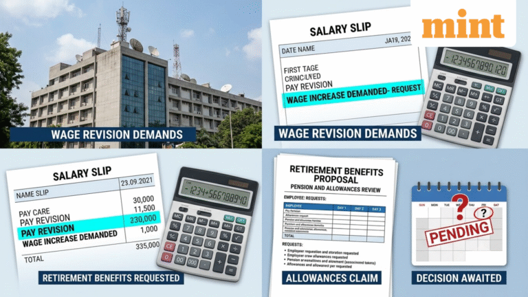 7th Pay Commission: BSNL employees seek wage revision; management assures festival advance in 2 months