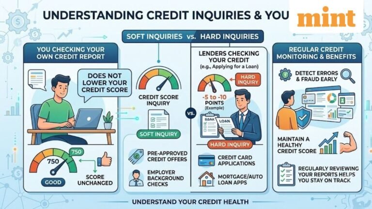 Checking your own credit report? Know why it won’t hurt your credit score