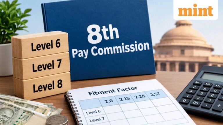 8th Pay Commission: How fitment factor could change Level 6, 7 and 8 basic pay