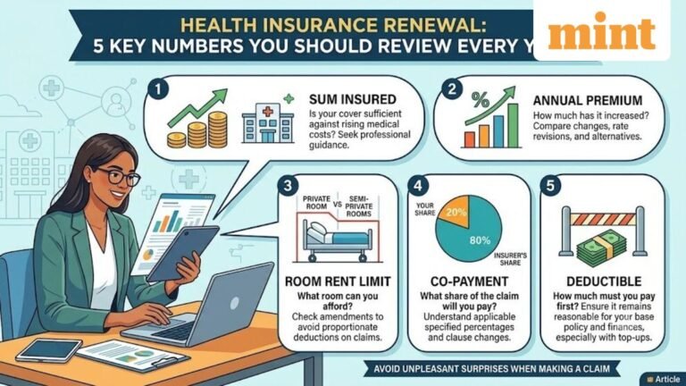 Health insurance renewal: 5 key numbers you should review every year