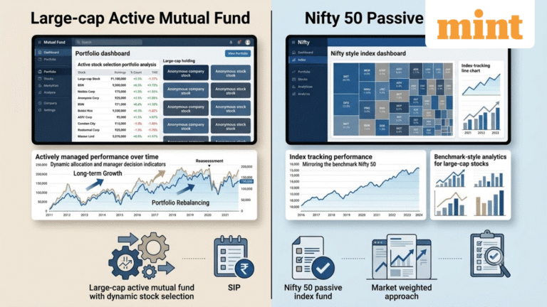 Large-cap mutual fund or Nifty 50 index? Expert weighs in on where to invest — and if SIP is better
