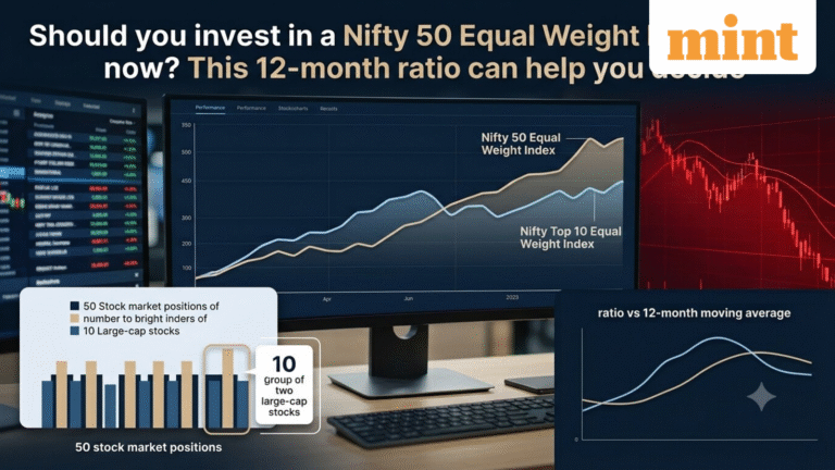 Should you invest in Nifty 50 equal weight index mutual funds now? This 12-month ratio can help you decide