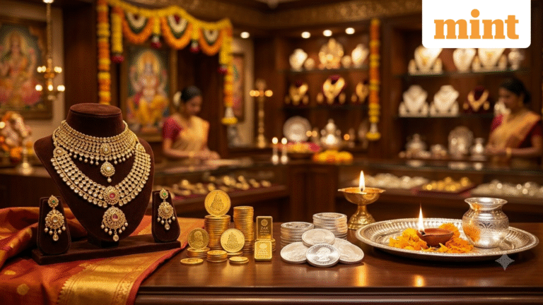 Gold and silver price today, Oct 30: Check retail rates of 24K, 22K gold and 999 silver ahead of Dhanteras, Diwali