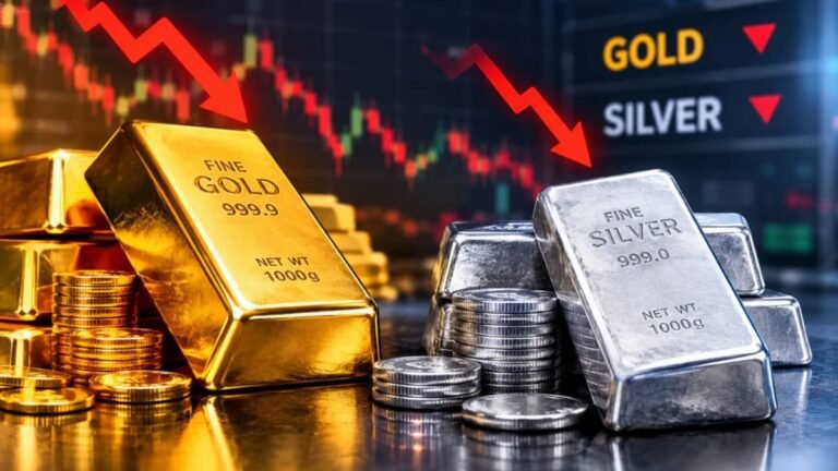 Gold Rates & Silver Rates Today (23/10/2026) LIVE: MCX Gold Falls Rs 1,000, MCX Silver Crashes Rs 5,000, Spot Gold Nears $4,000, Spot Silver At 1-Yr Low: Check 24K, 22K, 18K Gold Prices Today