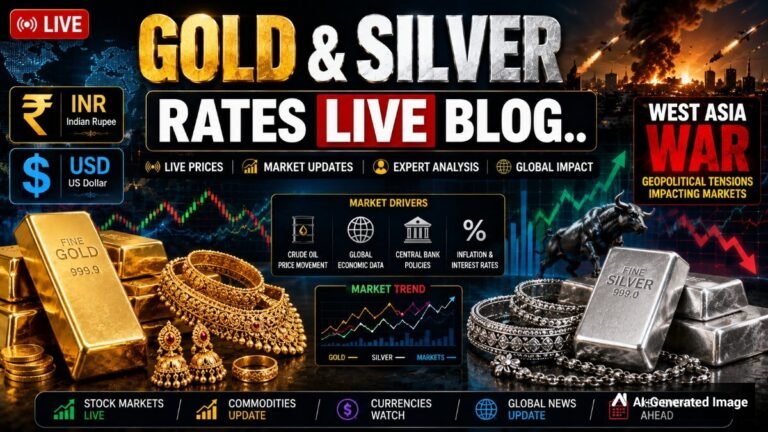 Gold Rates & Silver Rates Today (15/10/2026): Physical Gold Rate Crashes Rs 40,000 In 4-Days, MCX Gold Up 1%; 24K, 22K, 18K Gold Prices Today
