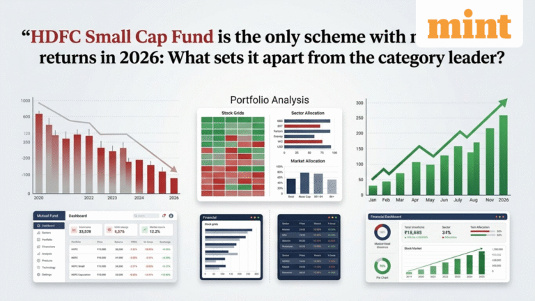HDFC Small Cap Fund is the only scheme with negative YTD returns in 2026: What sets it apart?