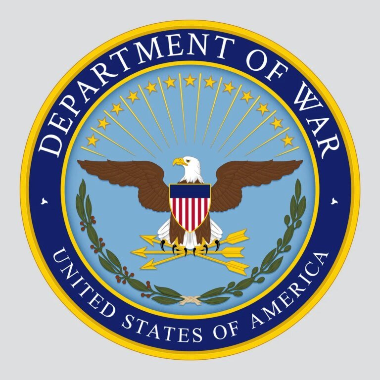 Pete Hegseth’s Department of War backdrop draws comparisons to Nazi imagery on social media