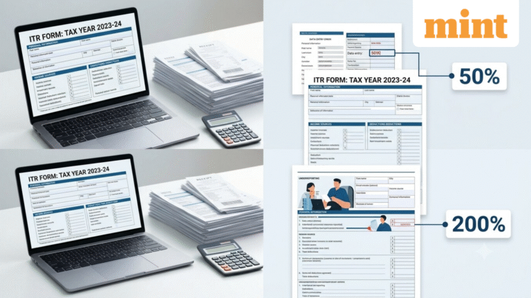 ITR mistakes: When does the income tax penalty rise to 200% and how does it differ from late fees?