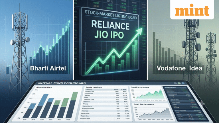 Bharti Airtel vs Vodafone Idea: Top 5 mutual funds by exposure — could Reliance Jio’s listing reshuffle portfolios?