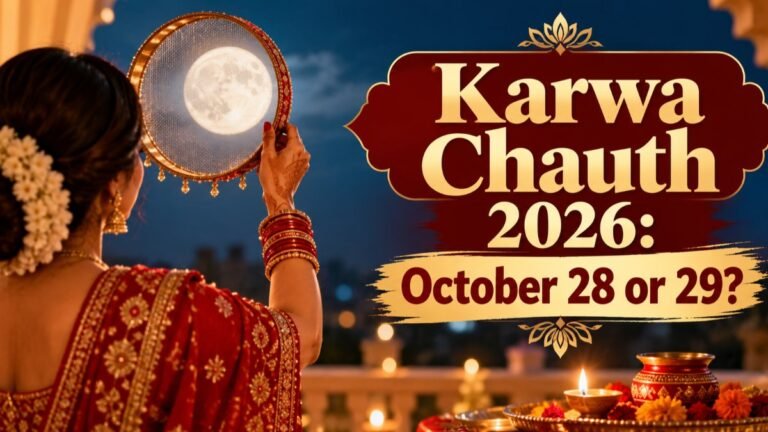 Karwa Chauth 2026: October 28 or 29? Check Date, Puja Muhurat, Moonrise Time and Significance