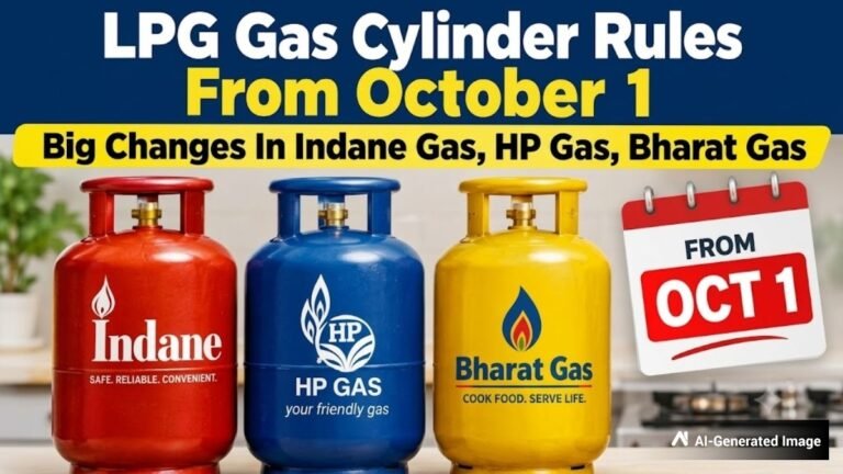 Gas Cylinder New Rules From October 1, 2026: 12 Big Changes In Indane Gas, HP Gas, Bharat Gas To Know