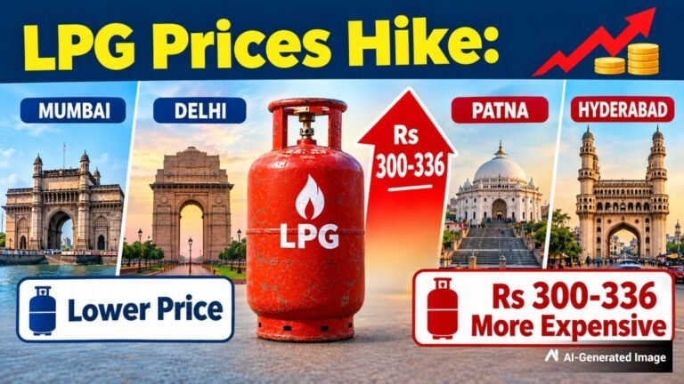 LPG Prices Hike: Why LPG Gas Cylinder Is Costlier By Rs 300-336 In Patna, Hyderabad Than Mumbai, Delhi?