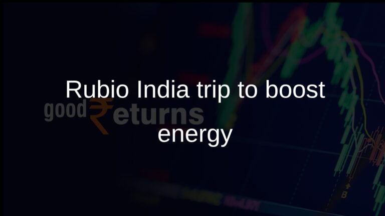 US’s Marco Rubio to Visit India to Deepen US–India Energy Cooperation