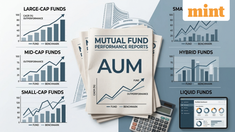 Top 10 mutual funds by AUM: Which schemes are beating their benchmarks on 1-, 3-, and 5-year CAGR returns?