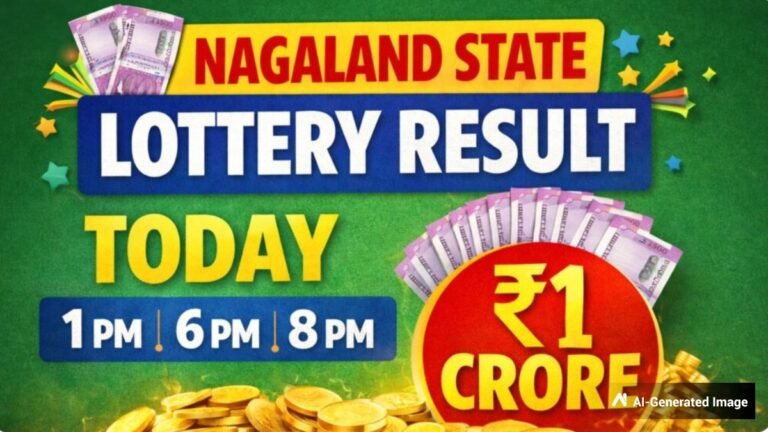 Nagaland Dear Lottery Result Today 7.10.2026 1 PM 6 PM 8 PM | Lottery Sambad LIVE: Check Full Winners List