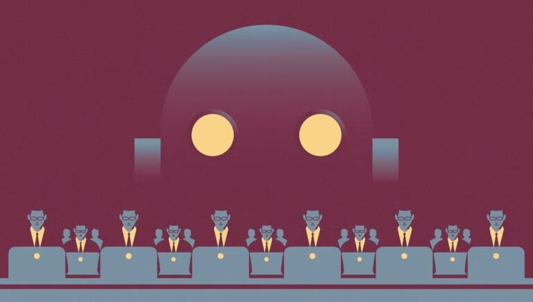 AI fear is driving employees to slack off, show up late, and even steal coworker lunches