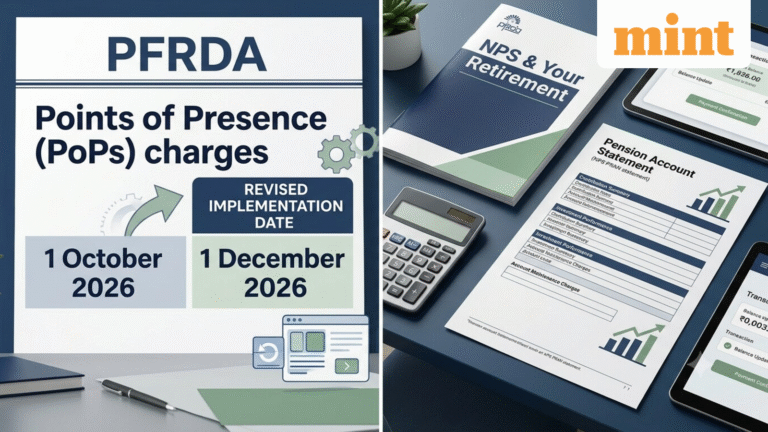 NPS charges: PFRDA postpones implementation of revised PoP fee structure to December 1; what subscribers should know