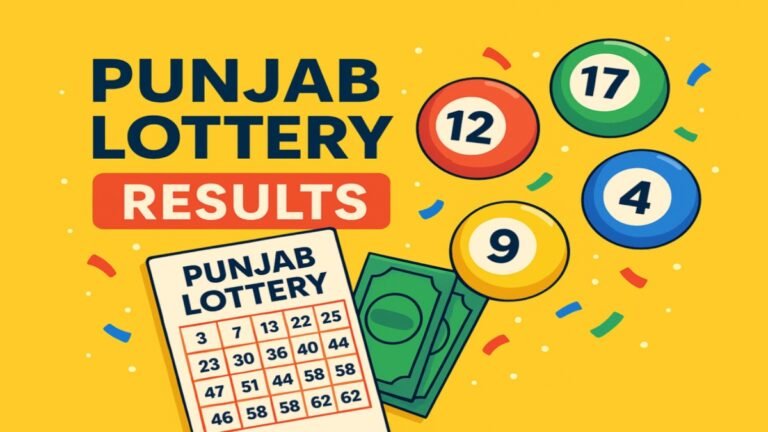Punjab State Dear 1000 Quarterly Lottery Result 10-10-2026 Live, Full Winners List: Check Dear 50 Jackal Lottery Result