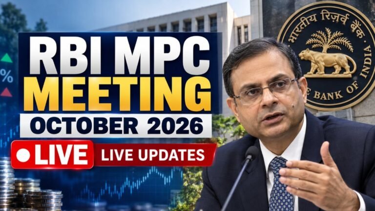 RBI MPC Meeting Live Updates: Rate Hike on Cards? Governor Sanjay Malhotra’s Big Policy Decision Today
