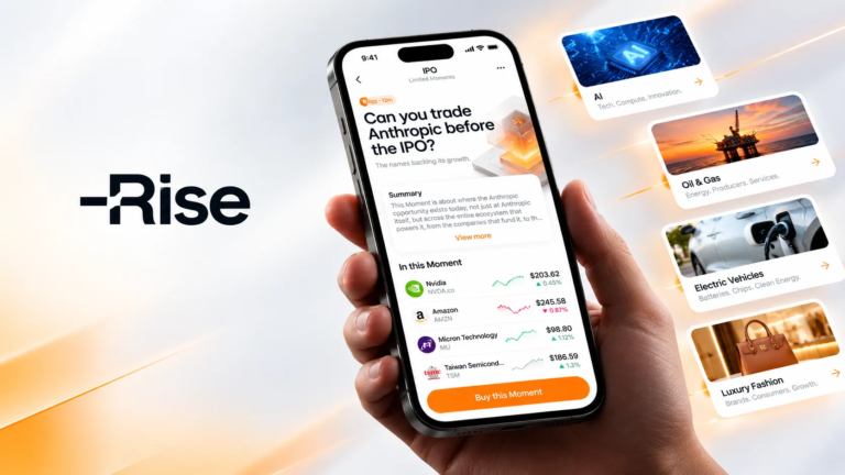 Rise Launches Moments to Let Traders Act on the Stories Moving Markets