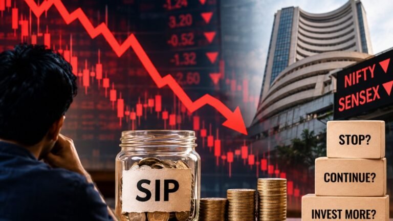 Market Down for 8 Weeks in a Row: Should You Stop Your SIP, Continue or Invest More? Expert Explains