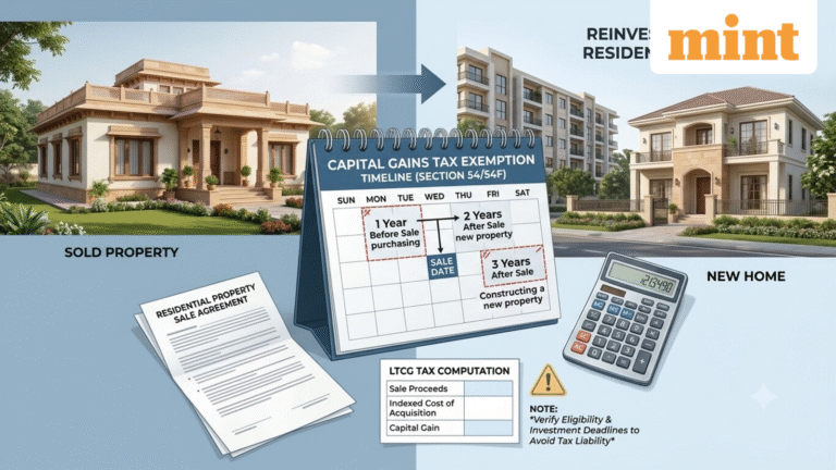 Sold a house and bought another within 2 years? Here’s when capital gains could still be taxable – Section 54 rules