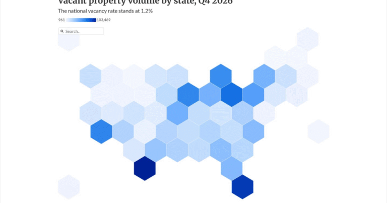 Where vacant and zombie homes are rising the most