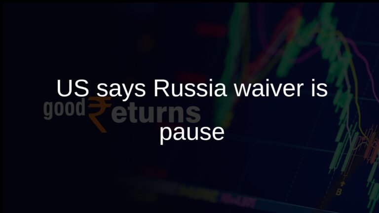 US Russia sanctions waiver is 60-day pause to review global impact, Rubio and Bessent say