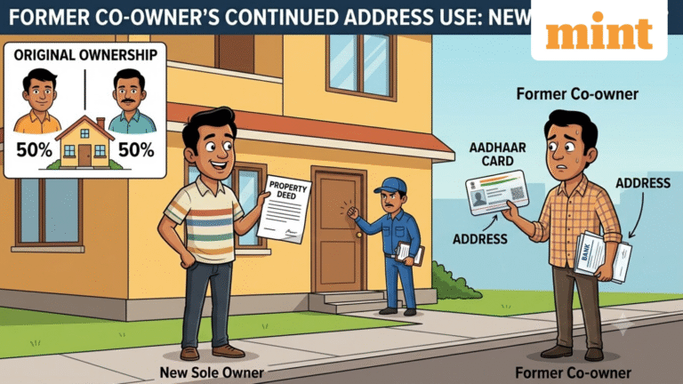Joint ownership over: Former property holder still uses address on Aadhaar and bank—should you worry? Experts explain